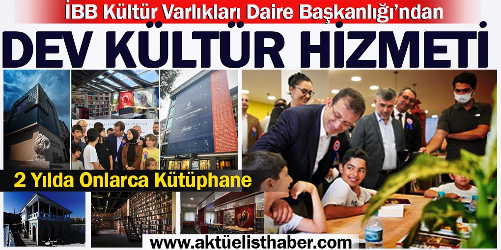 İstanbul’da 2 yılda onlarca Kütüphane açıldı